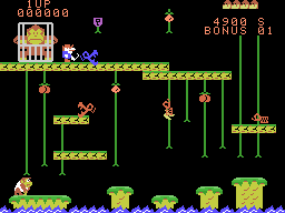 Donkey Kong Junior screenshot 6 for Colecovision